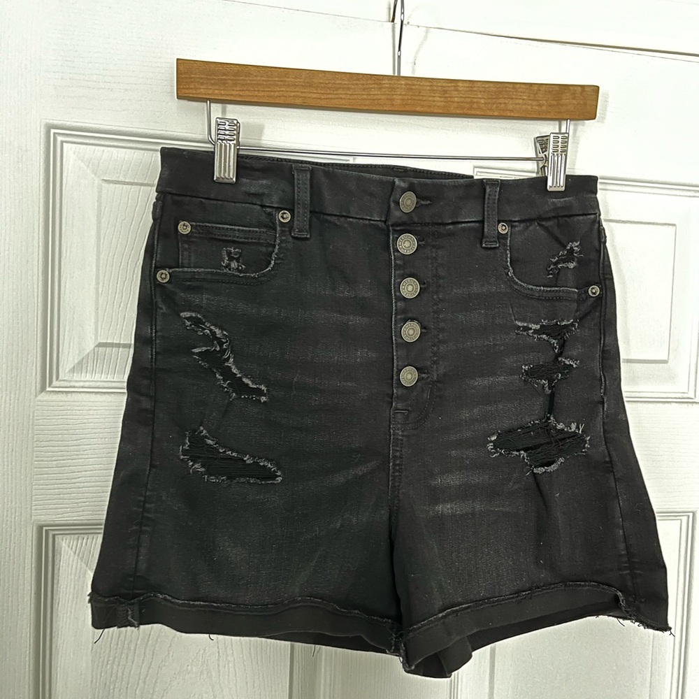 American Eagle Outfitters Black Jean Shorts